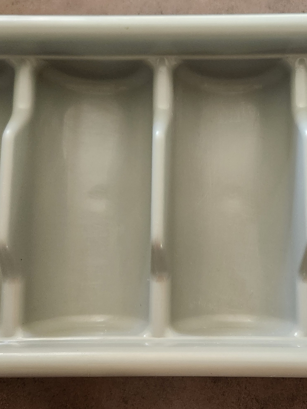 Commercial-Grade 4-Compartment Plastic Cutlery Bin